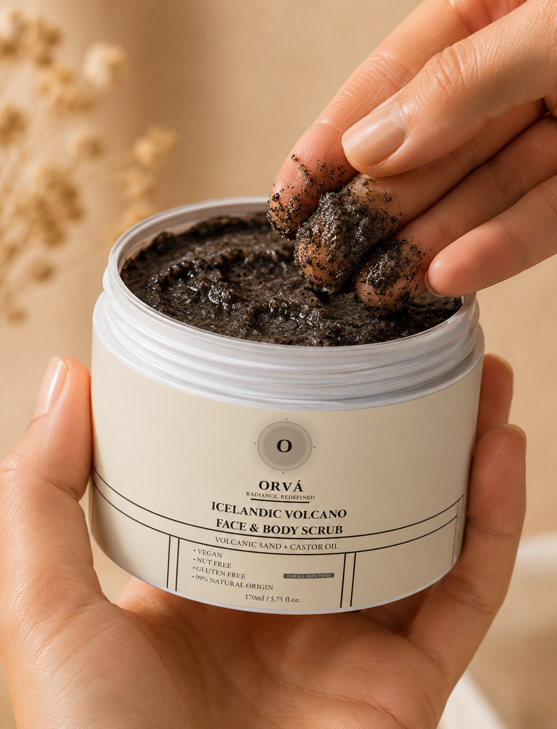 Icelandic Volcano Face & Body Scrub