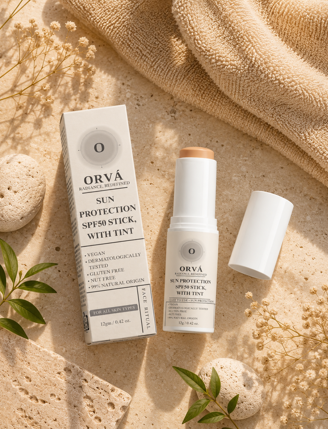 Sun Protection SPF50 Stick, with tint