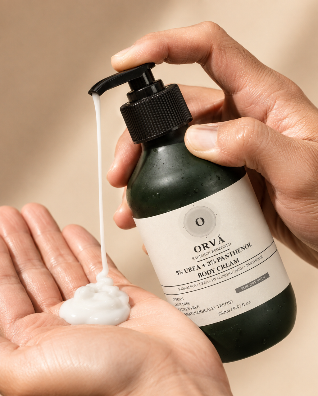 5% Urea + 2% Panthenol Body Cream
