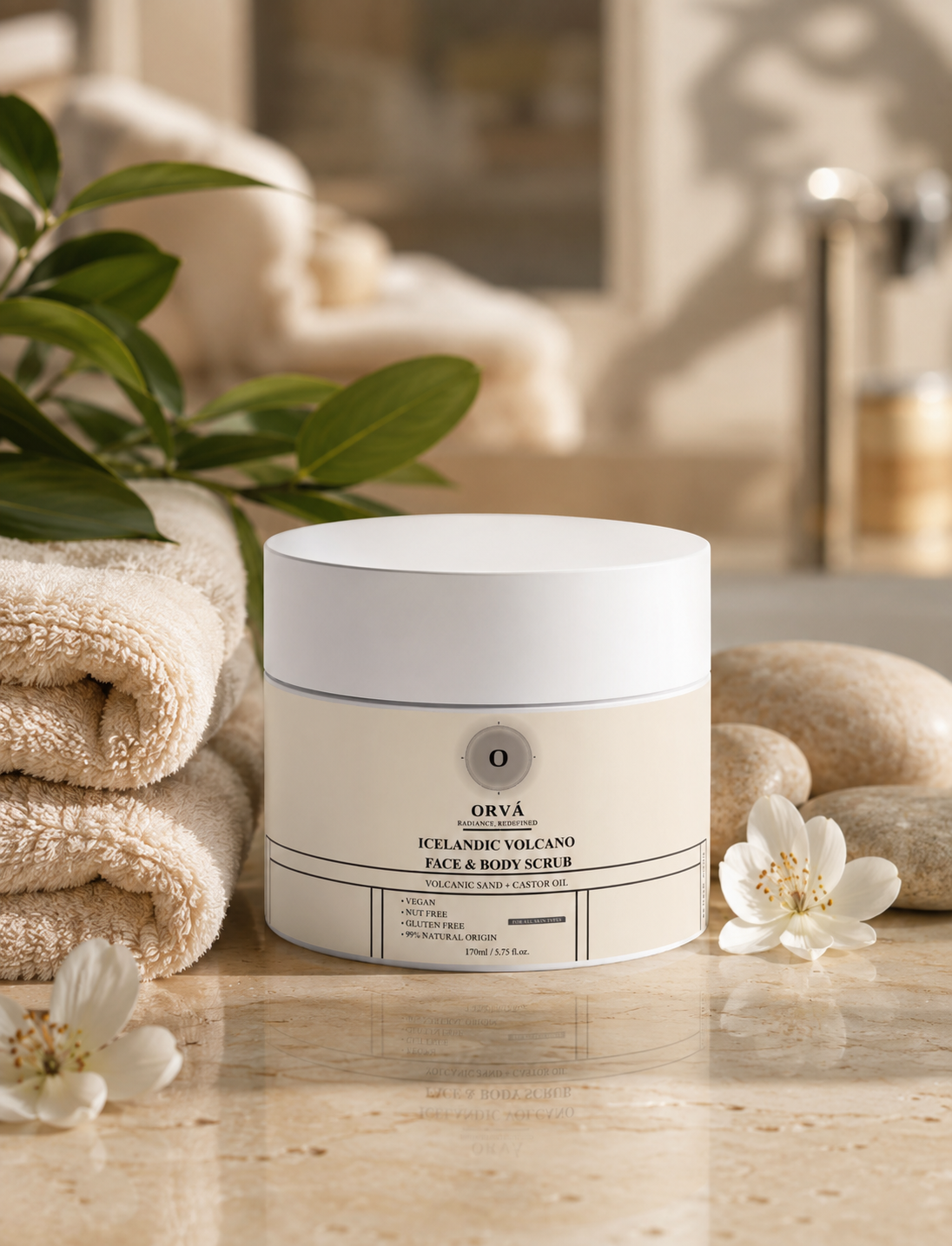 Icelandic Volcano Face & Body Scrub