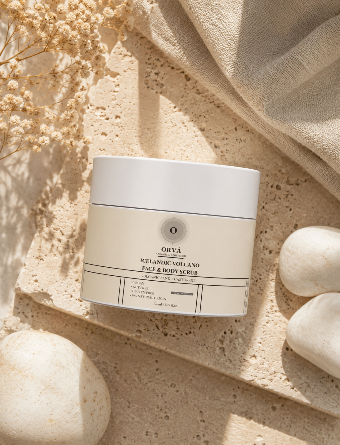 Icelandic Volcano Face & Body Scrub