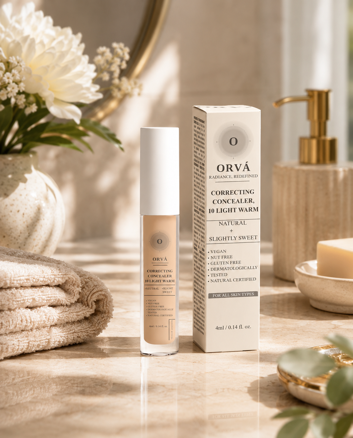Correcting Concealer, 10 Light Warm