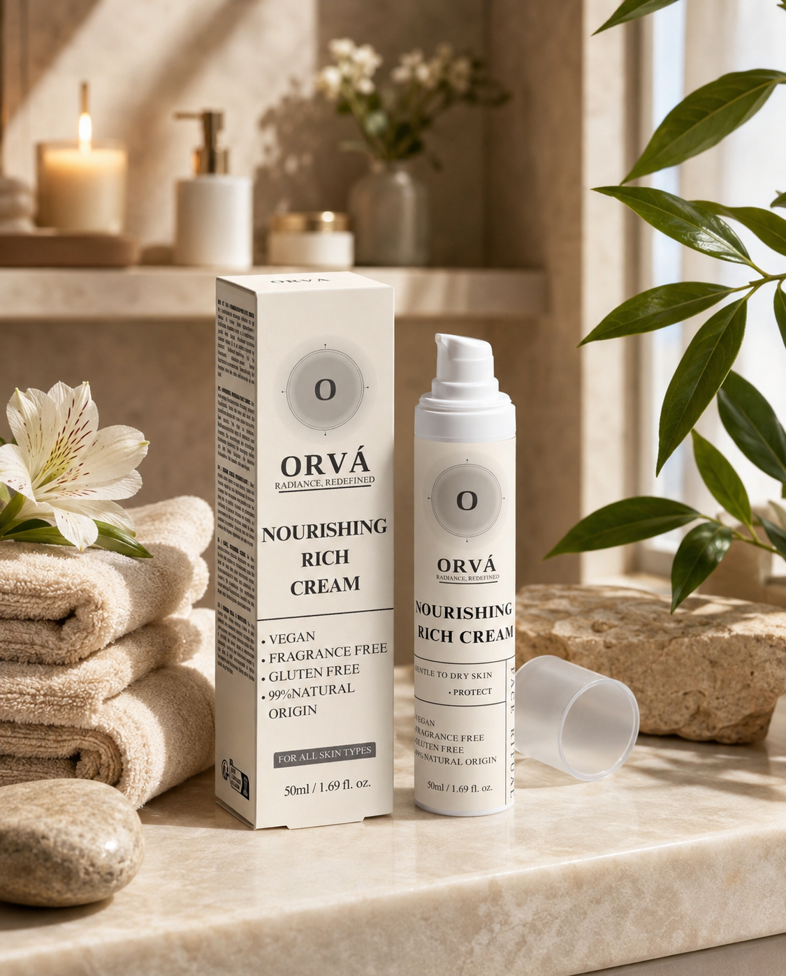 Nourishing Rich Cream, Fragrance Free