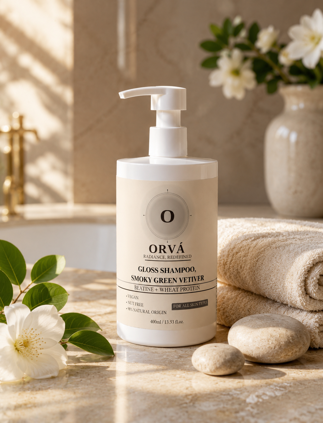 Gloss Shampoo, Smoky Green Vetiver