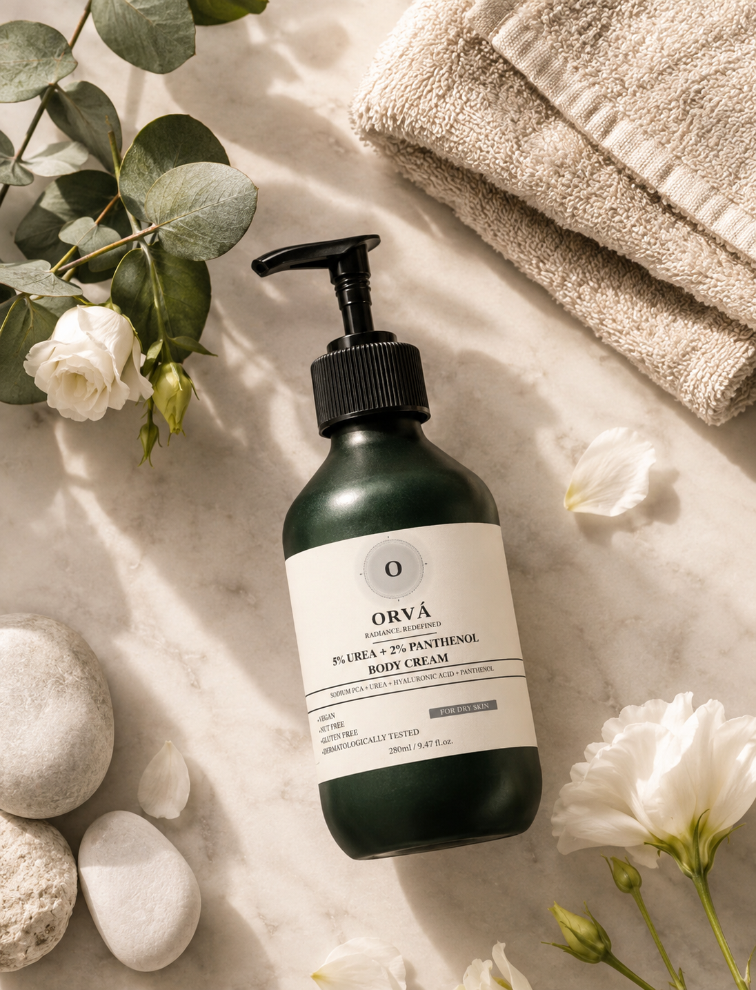 5% Urea + 2% Panthenol Body Cream