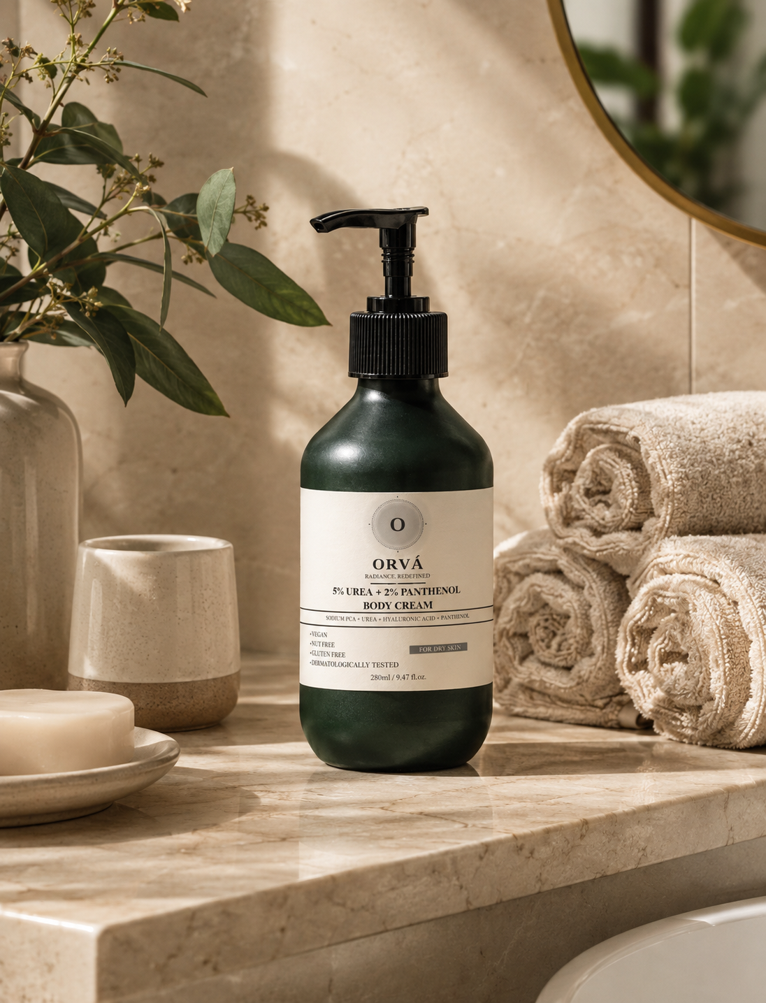 5% Urea + 2% Panthenol Body Cream