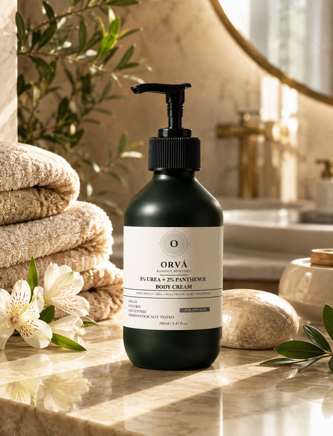 5% Urea + 2% Panthenol Body Cream
