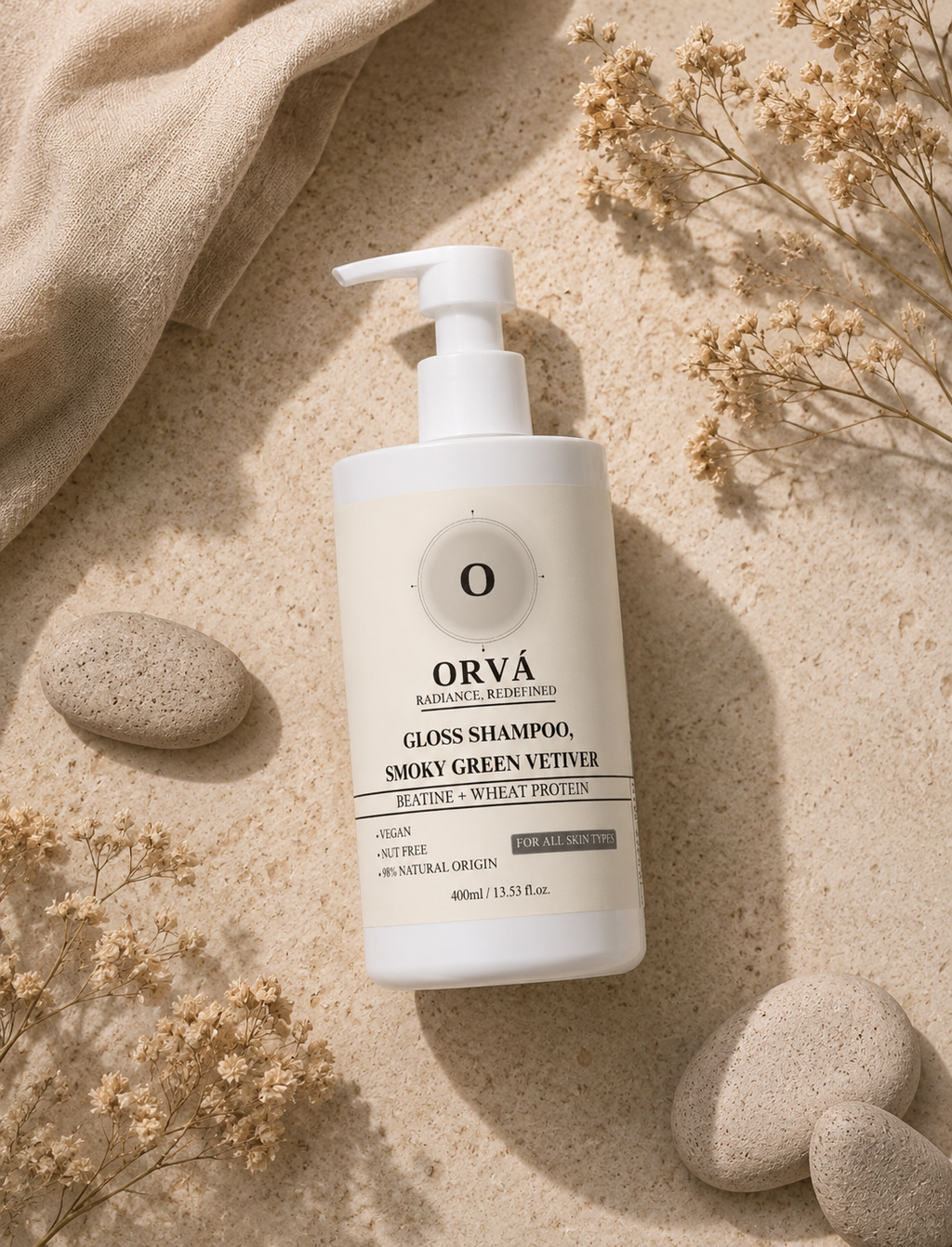 Gloss Shampoo, Smoky Green Vetiver