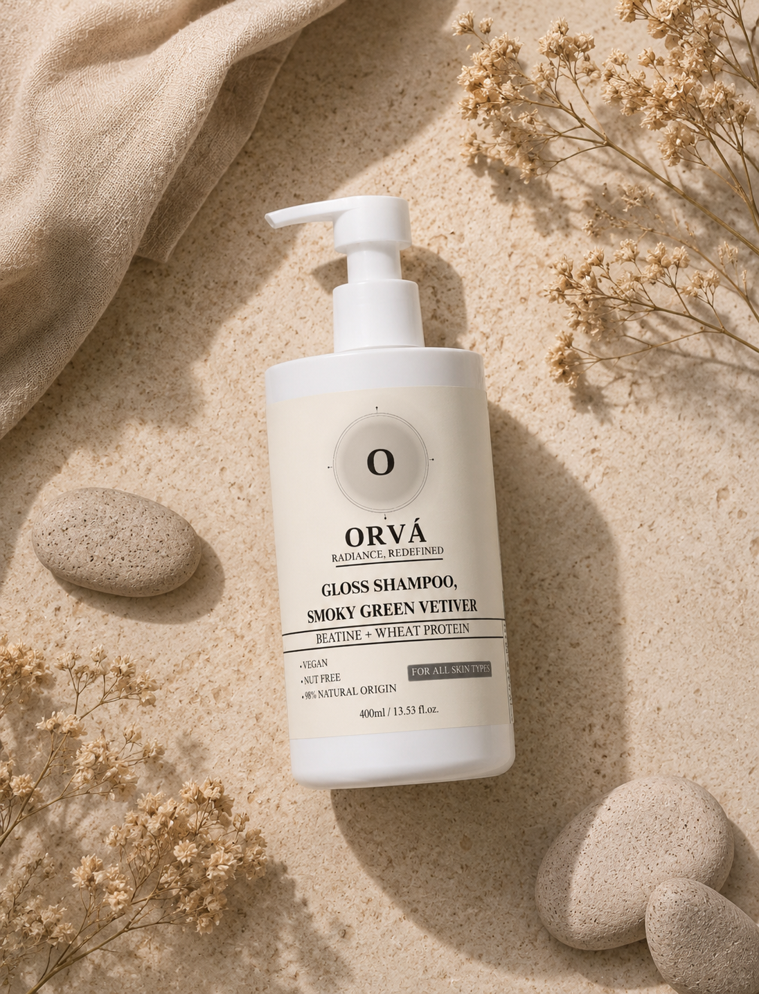 Gloss Shampoo, Smoky Green Vetiver