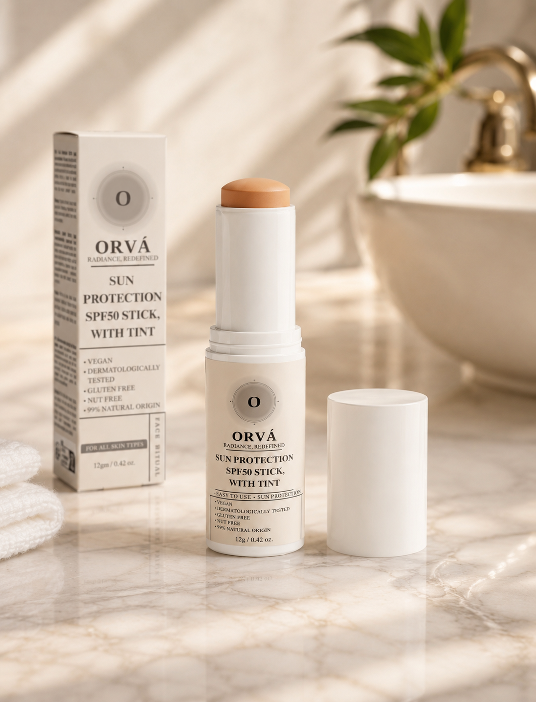 Sun Protection SPF50 Stick, with tint